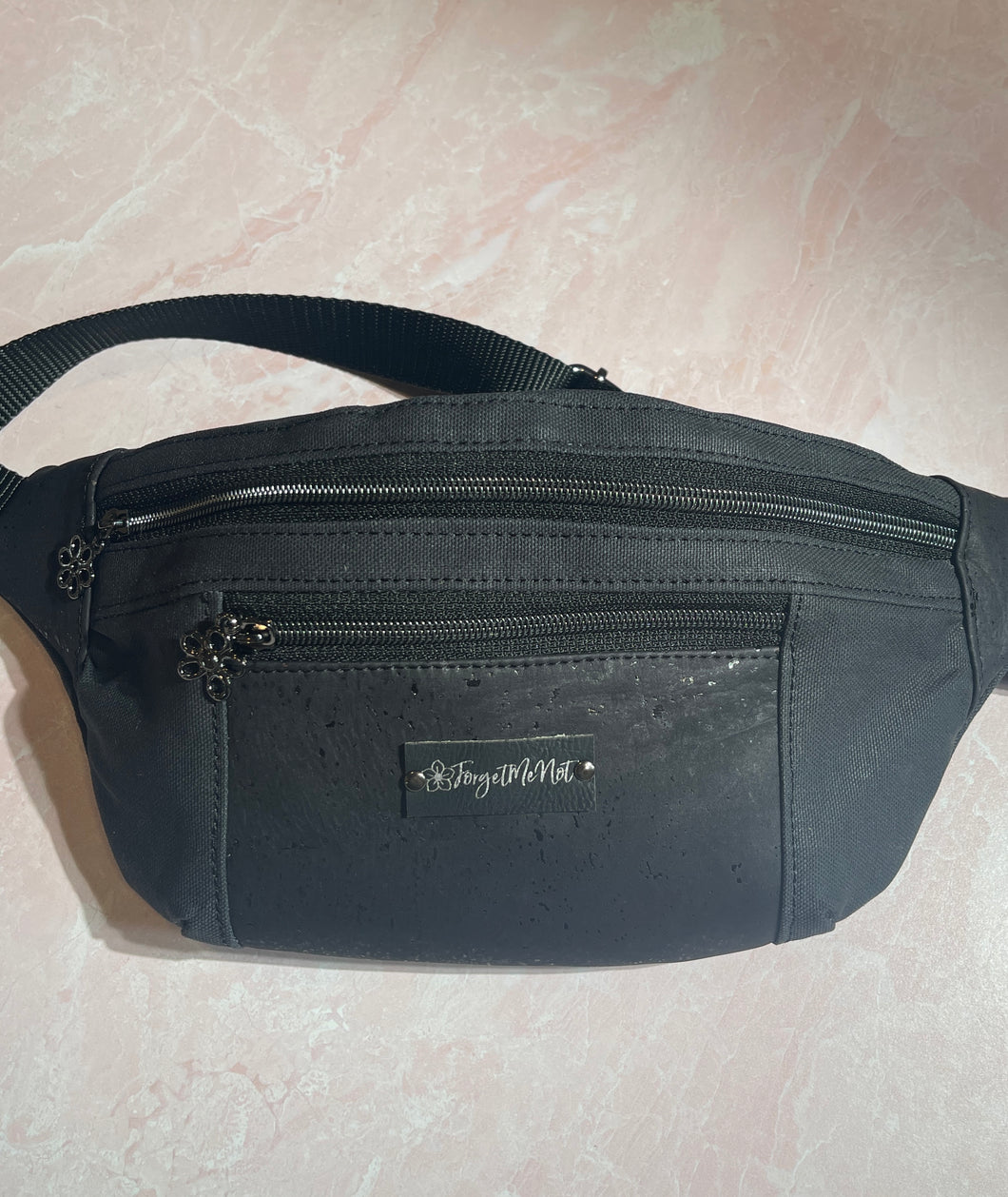 CUSTOM ORDER - Black Fanny Pack