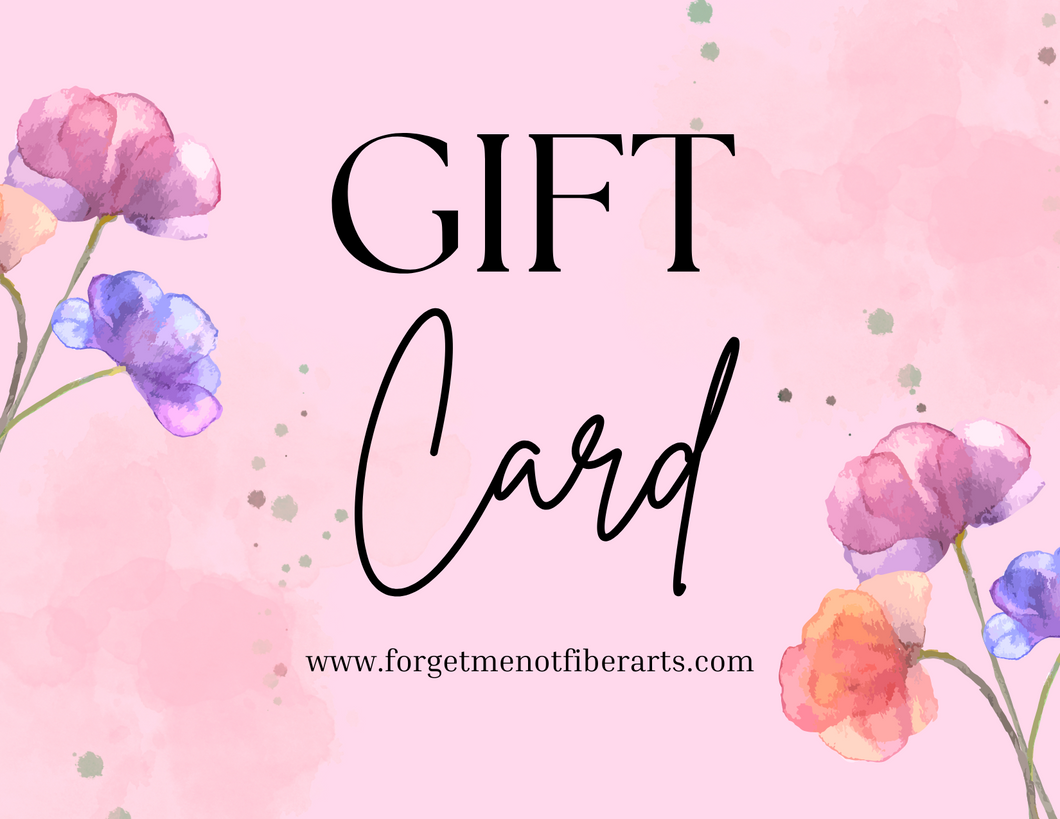 GIFT CARD - Forget Me Not